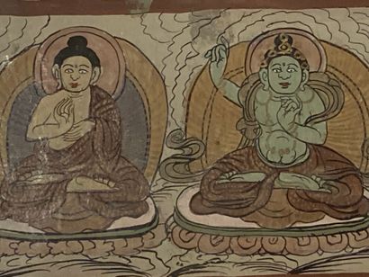 null SOUTH EAST ASIA

Divinities

Suite of three gouaches on paper

Size : 7 x 1...