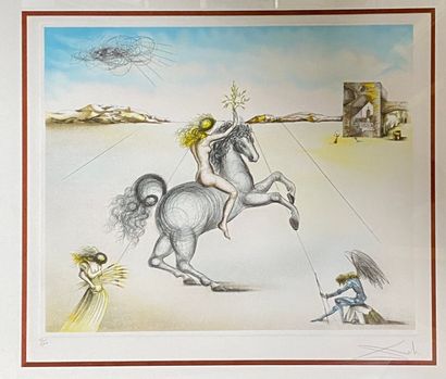 null Salvador DALI (1904-1989)

Lithograph in colors, signed in lower right and justified...