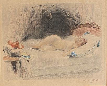 null Antoine CALBET (1860-1944)

Femme allongée de face et de dos

Deux gravures...