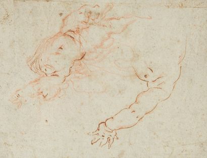 null Set of ten drawings:



- ITALIAN school around 1700 

Project of a decoration...