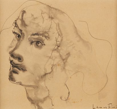 null Leonor FINI (1907 - 1996)

Portrait de femme

Plume, encre de Chine et lavis...
