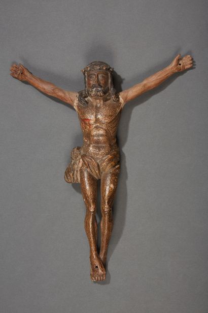 null LE CHRIST CRUCIFIE

sculpté en bois polychrome et doré. 

Probablement un travail...