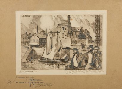 null Albert SMITH (1896 -1940)

Port - Honfleur

Lithographie en noir contresignée...