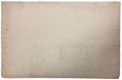 null Set of four drawings:



- HOLLAND school of the XVIIIth century

Fifteen studies...