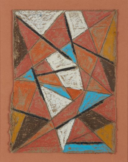 null Jo DELAHAUT (1911 - 1992)

Composition géométrique, (19)82

Pastel sur carton....