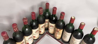 null 11 bouteilles SAINT EMILION DIVERS A VENDRE EN L'ETAT

8 Château BADETTE 1970...