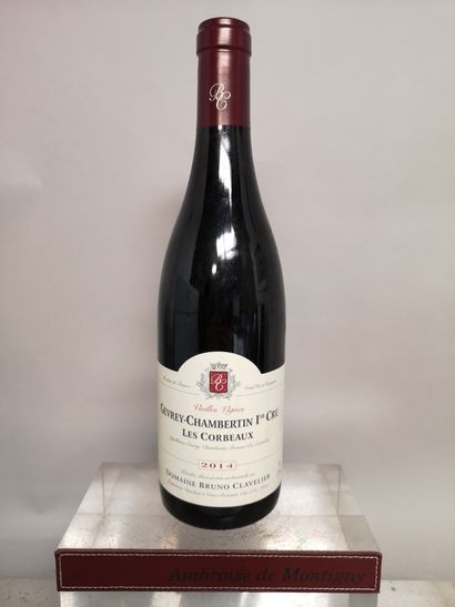 null 1 bouteille GEVREY CHAMBERTIN 1er cru "Les Corbeaux" V. Vignes - Bruno CLAVELIER...