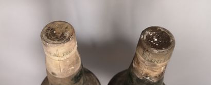 null 2 bouteilles 1l RHUM de la Martinique REINITA Années 60 - Nicolas 

Couleur...