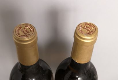 null 2 bouteilles BATARD CHEVALIER - Graves blanc du Domaine de CHEVALIER Pessac...