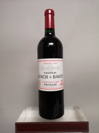null 1 bouteille Château LYNCH BAGES - 5e Gcc Pauillac 2014