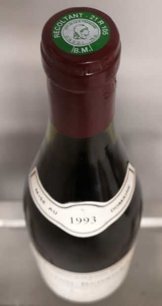  1 bouteille CORTON RENARDES Grand Cru - J.P. SESTA 1993 
Etiquette légèrement m...