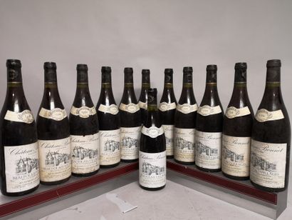  12 bouteilles Château BONNET - A VENDRE EN L'ETAT 
11 BEAUJOLAIS VILLAGES de 1998...