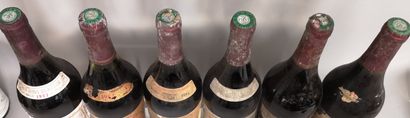  6 bouteilles ARBOIS DIVERS - Domaine Henri Maire 1 de 1977 et 5 des années 1980'...