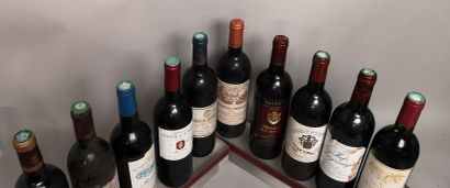 null 10 bouteilles BORDEAUX DIVERS Années 90/00 A VENDRE EN L'ETAT 

Grand POUJEAUX...