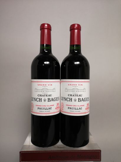 null 2 bottles Château LYNCH BAGES - 5th Gcc Pauillac 2016 

Slightly marked lab...
