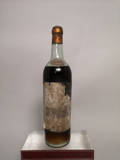 null 1 bouteille SAUTERNES "Vin de Tête" (G. Verliden & Zoon) 1929 

Etiquette tachée...