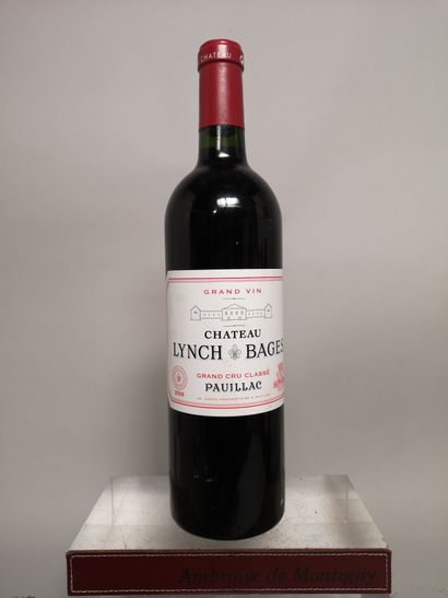 null 1 bottle Château LYNCH BAGES - 5th Gcc Pauillac 2006 

Label slightly marke...