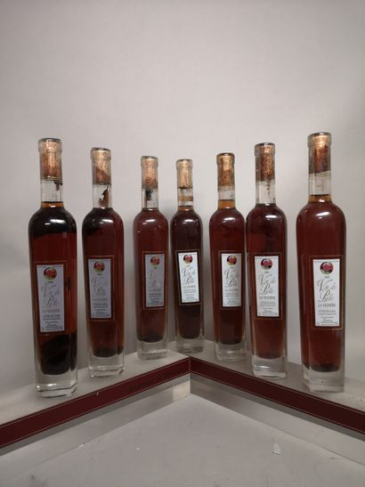 null 7 bottles 37.5cl PAILLE WINE - La Vignière - Henri Maire 3 from 1999 and 4 from...