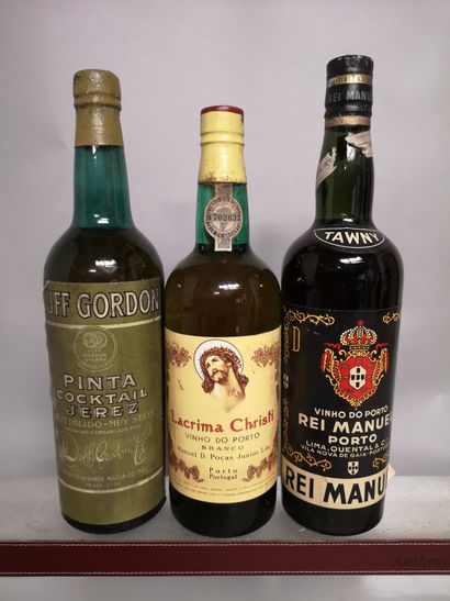 null 3 bottles PORTO and JEREZ various FOR SALE AS IS
