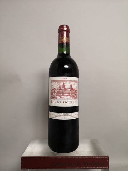 null 1 bottle Château COS D'ESTOURNEL - 2nd GCC Saint Estèphe 2000