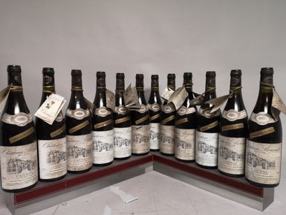 null 12 bouteilles CHENAS - Château BONNET 1997 A VENDRE EN L'ETAT