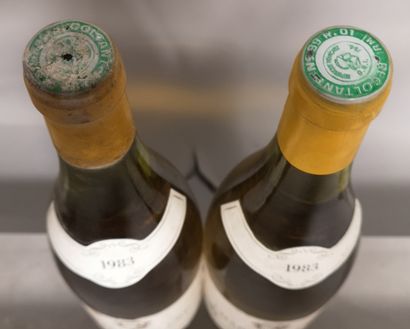 null 2 bouteilles CHABLIS 1er Cru "Monts de Milieu" - LAROCHE & Fils 1983 

Etiquettes...