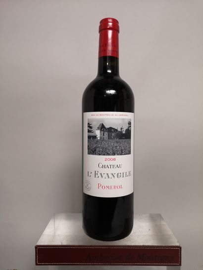 null 1 bottle Château L'EVANGILE - Pomerol 2008