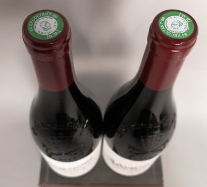 null 2 bouteilles CHÂTEAUNEUF du PAPE "Télégramme" - BRUNIER 2019