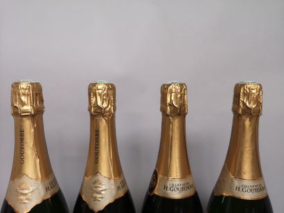 null 6 bottles CHAMPAGNE "Cuvée Millésime" - H. Goutorbe 2007