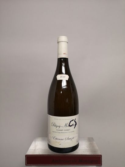 null 1 bouteille PULIGNY MONTRACHET 1er Cru "Champ Canet" - Etienne SAUZET 2010 

Etiquette...
