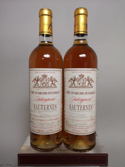 null 2 bottles SAUTERNES Cru d'ARCHE PUGNEAU "Intemporel" - J.F. DANEY 

Blend of...