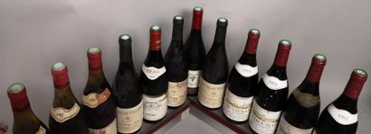  12 bouteilles VINS DIVERS BEAUJOLAIS A VENDRE EN L'ETAT