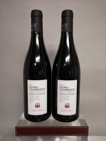  2 bouteilles GEVREY CHAMBERTIN "Vielles Vignes" - GEANTET PANSIOT 2017