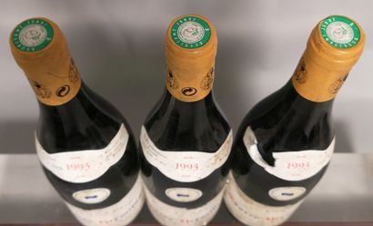 null 3 bottles CROZES HERMITAGE "Les Pontaix" - GAEC Les GAMETS FAYOLLE 1993 

Labels...