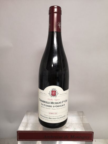  1 bottle CHAMBOLLE MUSIGNY 1er cru "La Combe d Orveaux" Vielles Vignes - Bruno CLAVELIER...