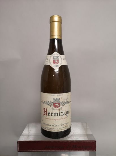 null 1 bottle HERMITAGE White - J.L. CHAVE 2000 

Label slightly damaged and sta...
