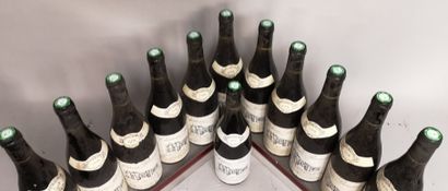  12 bouteilles Château BONNET - A VENDRE EN L'ETAT 
11 BEAUJOLAIS VILLAGES de 1998...