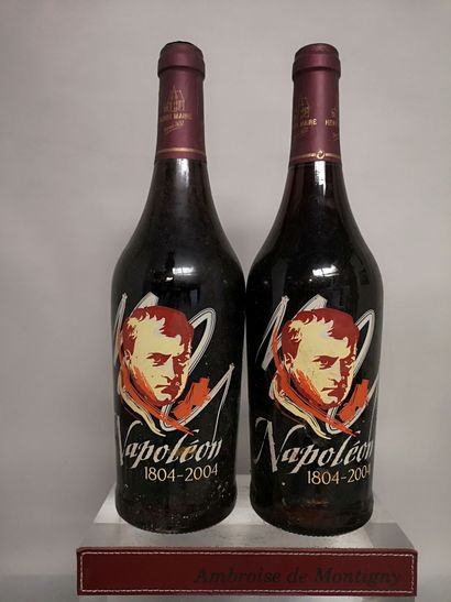  2 bouteilles ARBOIS " Napoléon" - Henri Maire 1999
