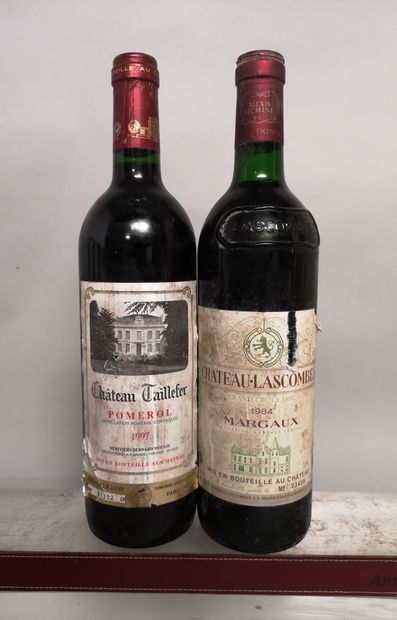 null 2 bouteilles 1 Château LASCOMBES 1984 - 2e GCC Margaux

1 Château TAILLEFER...