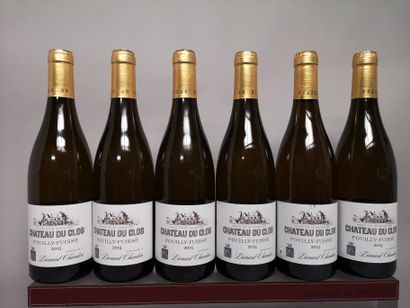 null 6 bouteilles POUILLY FUISSE "Hommage à Léonard Chandon" - Château du CLOS 2015...