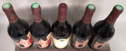 null 5 bouteilles 4 ARBOIS "Bicentenaire de ma naissance de Victore Hugo" 1996 et

1...
