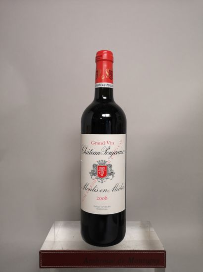 null 1 bottle Château POUJEAUX - Moulis 2006