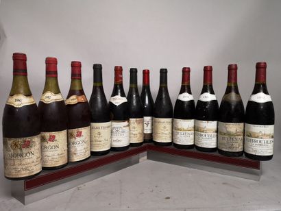 null 12 bottles BEAUJOLAIS WINES FOR SALE AS IS