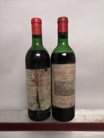 null 2 bouteilles BORDEAUX Divers dont:

1 Château LEOVILLE POYFERRE 1970 - 2e GCC...