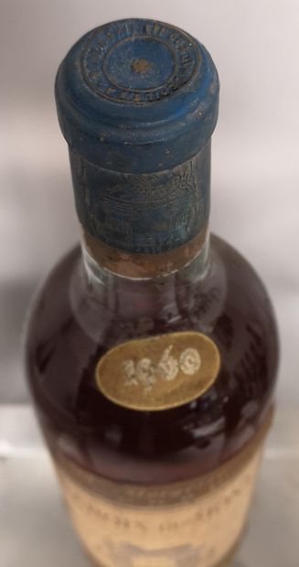 null 1 bottle La BERGERIE - Sainte Croix du Mont du Baron Ph. de Rothschild 1960...