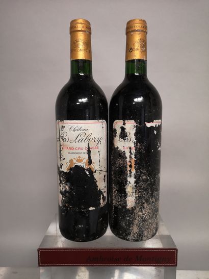 null 2 bottles Château COS LABORY - 5th GCC Saint Estèphe FOR SALE AS IS 

Tattered...
