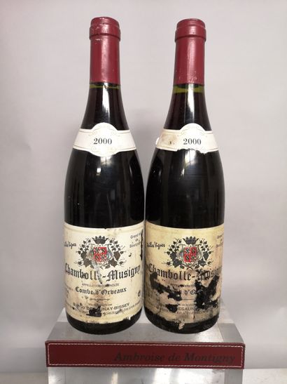 null 2 bottles CHAMBOLLE MUSIGNY 1er Cru "Combe D'Orveaux" Vieilles Vignes - B.DESAUNAY...