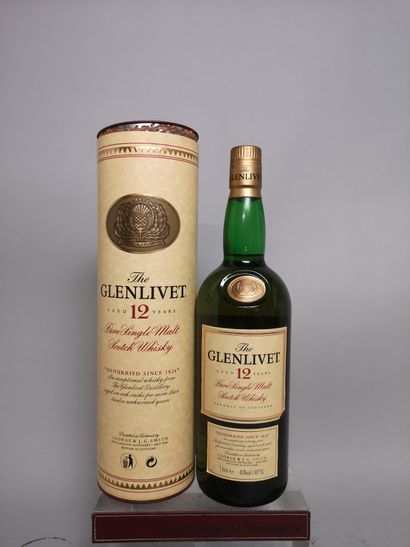 null 1 bottle 100 cl SCOTCH WHISKY The GLENVIVETS Single Malt 12 years old 

Individual...