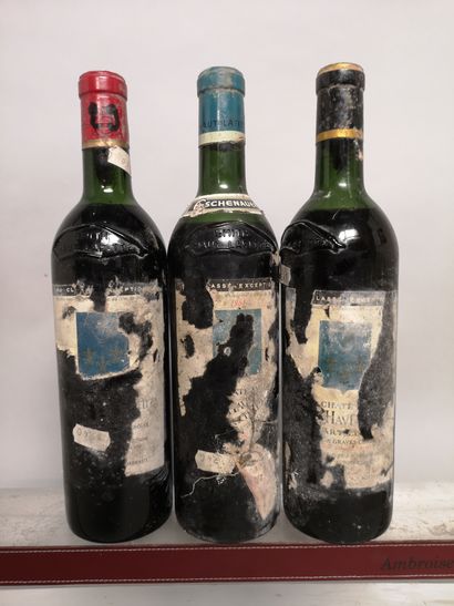 null 3 bottles Château SMITH HAUT LAFITTE - Grand Cru de Graves 1 from 1961 and 2...