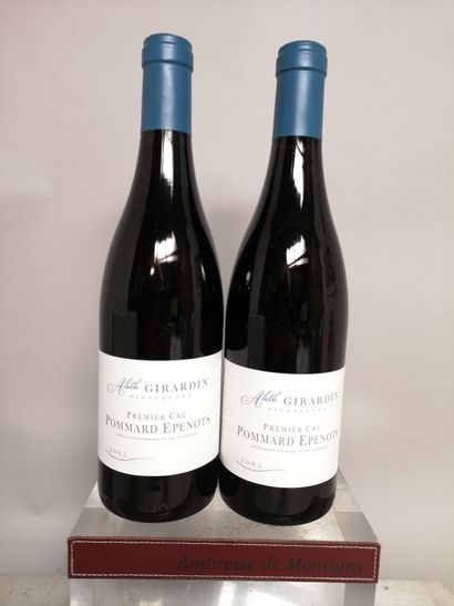 null 2 bottles POMMARD 1er cru "Epenots" - Aleth GIRARDIN 2005